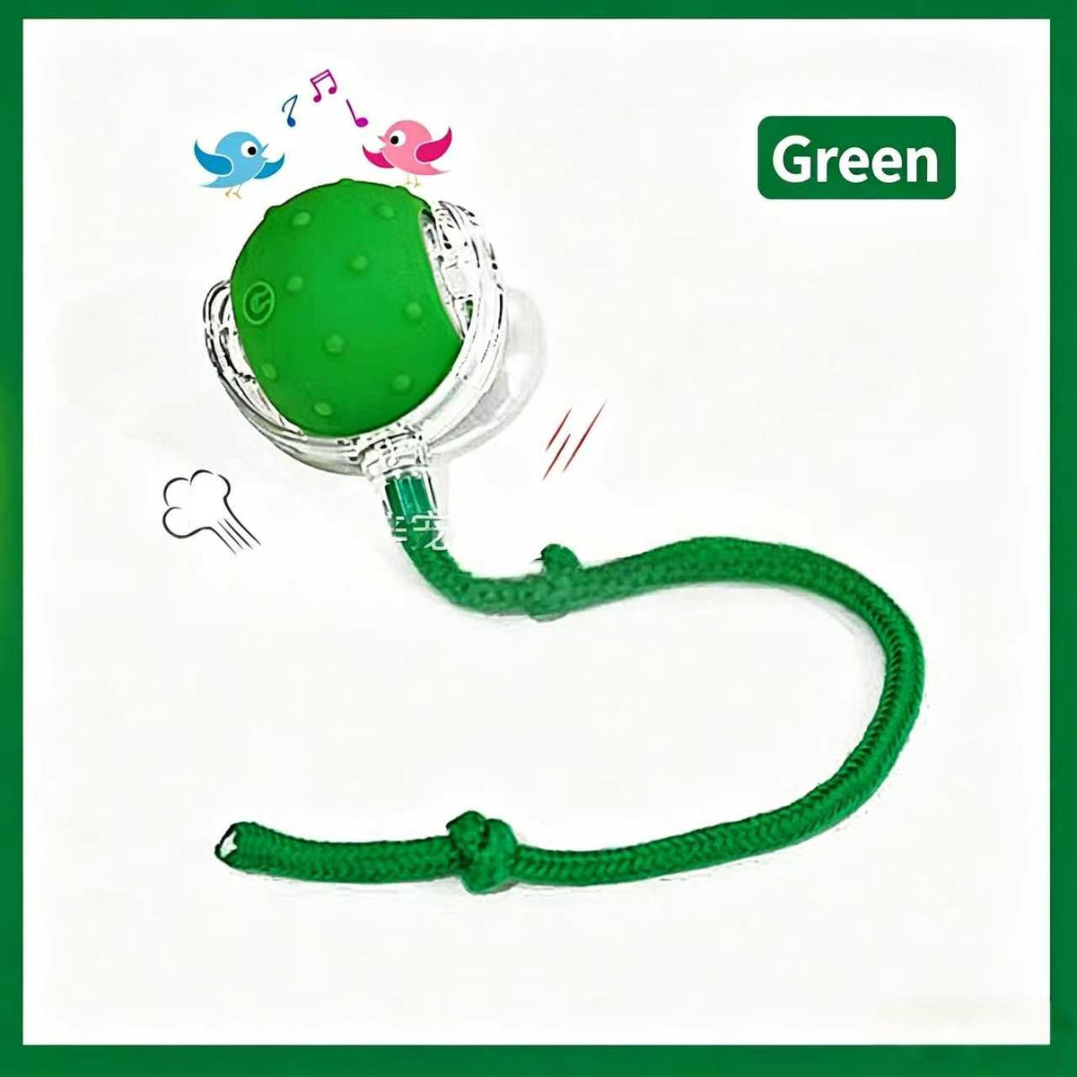 Rubber Ball Cat Toy