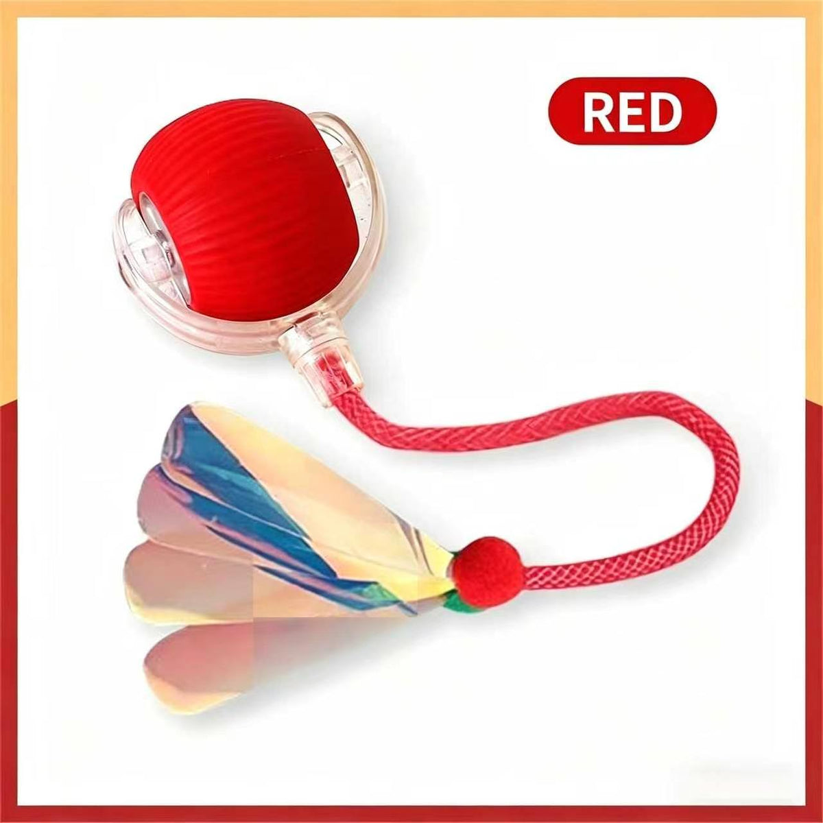 Rubber Ball Cat Toy